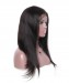 Straight Full Lace Human Hair Wigs Silk Top Wigs Natural Scalp 