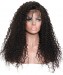 300% Density Deep Curly Pre Plucked Lace Front Human Hair Wigs