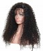 300% Density Deep Curly Pre Plucked Lace Front Human Hair Wigs