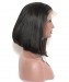 Straight Short  Style Lace Front Human Hair Wigs 250% Density