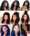 Undetected 360 Lace Frontal Wig Pre Plucked With Baby Hair 150% Density Indian Hair Deep Wave Human Hair Wigs For Women