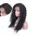 Undetected 360 Lace Frontal Wig Pre Plucked With Baby Hair 150% Density Indian Hair Deep Wave Human Hair Wigs For Women