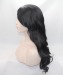 Black Wavy Side Part Synthetic Wig With For Black Women