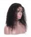 Full Lace Human Hair Wigs Deep Curly Wave Silk Base Wigs Natural Scalp 