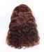 Brown Hair Color Lace Front Human Hair Wigs 250% Density For Black Women