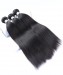 100% Human Hair 3 Pcs Yaki Straight Bundles Brazilian Virgin Hair 