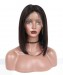 Deep Part 13x6 Lace Front Human Hair Wigs 130% Density Straight Bob Style Wig