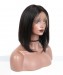 Short Straight Bob Style 360 Lace Frontal Wigs 150% Density