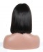 Short Straight Bob Style 360 Lace Frontal Wigs 150% Density