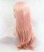 Pink Champagne Long Wavy Synthetic Wig