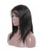 Pre Plucked Full Lace Human Hair Wigs For Women Black 180% Density Brazilian Straight Lace Wig With baby Hair