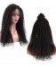 Msbuy Hair Wigs Kinky Curly 250% Density Lace Front Human Hair Wigs For Black Women Brazilian Kinky Curly Lace Front Wigs Pre Plucked With Baby Hair 