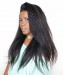 Kinky Straight 360 Lace Frontal Closure With 3 Bundles Natural Hairline