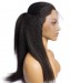 Msbuy Kinky Straight Lace Front Human Hair Wigs 150% Density 13x6 Lace Frontal Wig With Baby Hair 