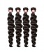 SALE! Brazilian Virgin Hair Loose Wave Human Hair Weave Bundles Natural Black Color 3 Piece Hair Extension