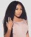 Lace Front Human Hair Wigs Kinky Curly 150% Density with Baby Hair 