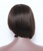 Cool Short Straight  Bob Style Lace Front Human Hair Wigs 250% Density