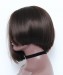 Cool Short Straight  Bob Style Lace Front Human Hair Wigs 250% Density