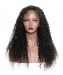 130% Density 13X6 Deep Part Lace Front Human Hair Wigs For Women Pre Plucked Deep Curly  Brazilian Remy Hair Wig 