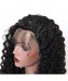 Pre Plucked Full Lace Human Hair Wigs With Baby Hair For Women Black 150% Density Brazilian Deep Curly Lace Wig Remy 