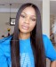 Brazilian Virgin Hair Straight 360 Lace Frontal Closure With 2 Bundles