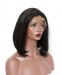Pre Plucked Full Lace Human Hair Wigs Straight 130% Density Glueless Brazilian Full Lace Wig With Baby Hair