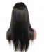 Msbuy Invisible 360 Lace Frontal Wigs Transparent Lace Human Hair Straight 150% Density