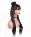 Silky Straight 13x6 Deep Part Lace Front Human Hair Wigs 150% Density