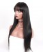 Silky Straight 13x6 Deep Part Lace Front Human Hair Wigs 150% Density