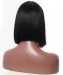 Msbuy T Part Lace Front Bob Wigs 150% Density Indian Virgin Short Straight Human Hair Wig For Black Women Middle Part