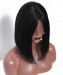 Msbuy T Part Lace Front Bob Wigs 150% Density Indian Virgin Short Straight Human Hair Wig For Black Women Middle Part