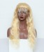 Lace Front Human Hair Wigs 150% Density Straight/Body Wave with Baby Hair #613 Color