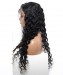 Msbuy Hair Wigs 180% Density Water Wave 360 Lace Frontal Wigs Pre Plucked With Baby Hair 