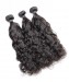 Peruvian Virgin Hair Bundles 3 Pcs Water Wave Cutile Kept Remy Hair Weaves 
