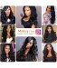 Msbuy Human Hair Malaysian Body Wave Bundles 10-28 Inches 100% Human Hair Weave Bundles Natural Black Non Remy Hair Weaving