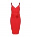 2018 Women's Bandage Dress New Sexy Spaghetti Strap Deep V Backless Fashion Dress Bodycon Femme Vestidos Club Party