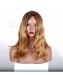 kosher wig Jewish Lace Wigs European virgin hair Straight ombre color silk top free shipping