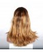 kosher wig Jewish Lace Wigs European virgin hair Straight ombre color silk top free shipping