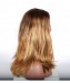 kosher wig Jewish Lace Wigs European virgin hair Straight ombre color silk top free shipping