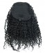Msbuy 3B 3C Kinky Curly Ponytails Extensions One Piece Mongolian Clip In Human Hair Extension Ponytails Natural Color