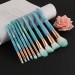 10pcs Professional Makeup Brush Set Powder Foundation Concealer Cheek Shader Make Up Tools Kit 