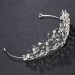 Hot Selling ! alloy crown leaf totem water diamond bride crown European wedding headdress wholesale