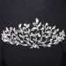 Hot Selling ! alloy crown leaf totem water diamond bride crown European wedding headdress wholesale