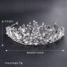 Leaf flower pearl bridal crown 1PCS