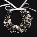 Gorgeous Rose Gold Crystal Rhinestone Pearls Wedding Hair accessories Hair Vine Hairband Bridal Headband Bridesmaids Jewelry