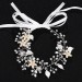 Gorgeous Rose Gold Crystal Rhinestone Pearls Wedding Hair accessories Hair Vine Hairband Bridal Headband Bridesmaids Jewelry