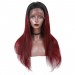 1B/99j Burgundy Bob Lace Front Wigs 360 Lace Frontal Wig 150% Brazilian Straight Purple Red Ombre Short Human Hair Wigs Msbuy