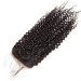 Brazilian Kinky Curly Virgin Human Hair Weave With Closure 100% Human Hair Lace Closure with 3 Bundles 