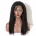 Brazilian Yaki Straight Human Hair 360 Lace Frontal With Natural Hairline