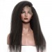 Lace Front Human Hair Wigs Kinky Straight Brazilian Lace Wigs 120% Density